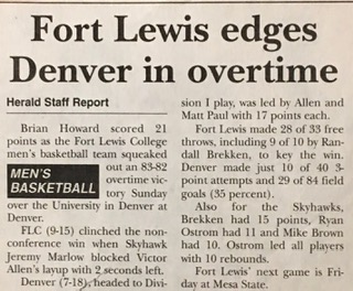 Youth basketball team practice at BTD